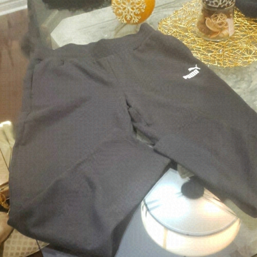 𝅺🌹 PUMA Womens Gray SWEATPANTS Size 12 New